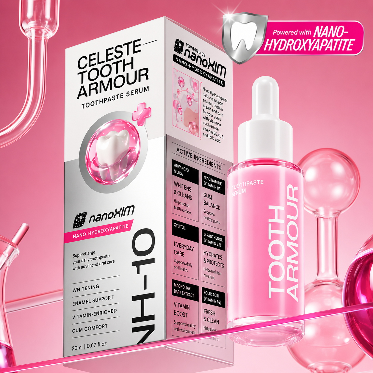 CELESTE Tooth Armour™ Serum Dental con Nano Hidroxiapatita